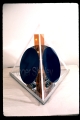 PP12, 27x27x27 in, plexiglass, mirror, aluminum, 1968